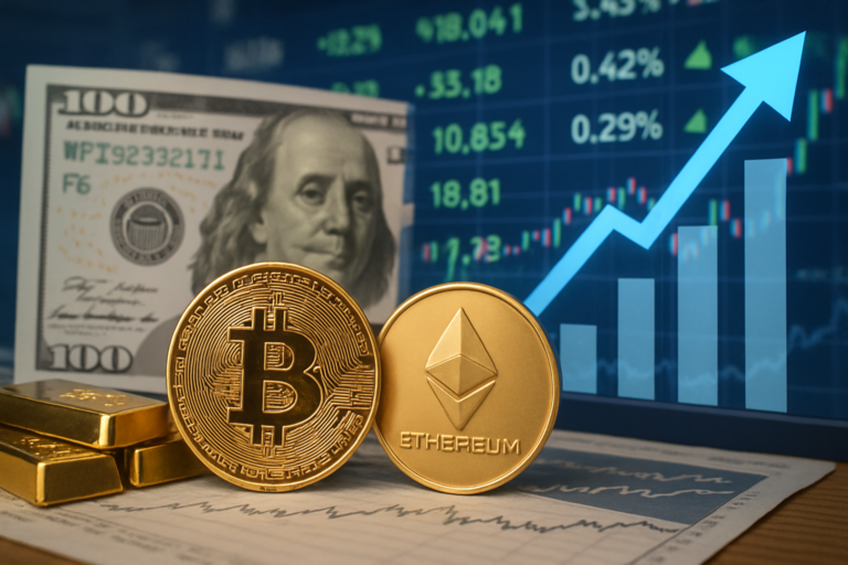 Analisis Dampak Kenaikan Bitcoin dan Ethereum di Tengah Sentimen Risiko Pasar yang Meningkat