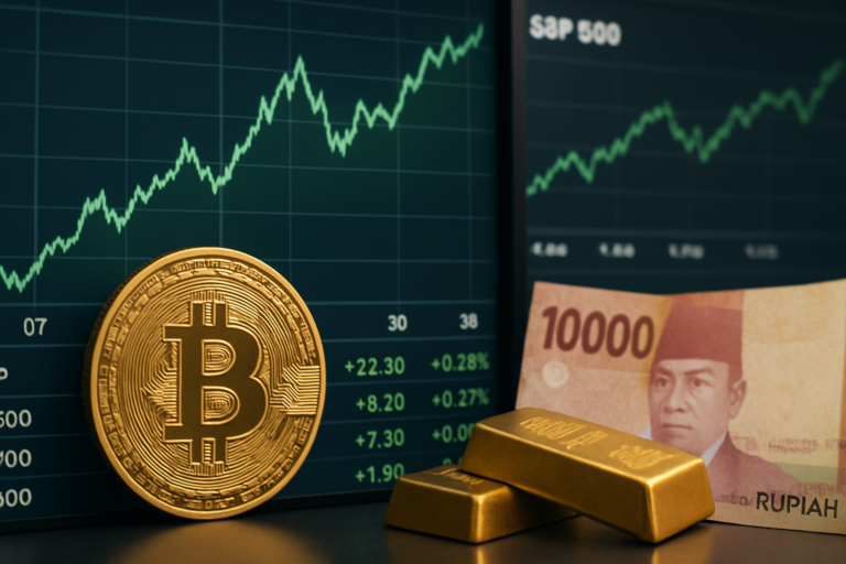 Analisis Dampak Kenaikan Bitcoin Lebih dari 10% dan Pengaruhnya Terhadap Saham Indonesia