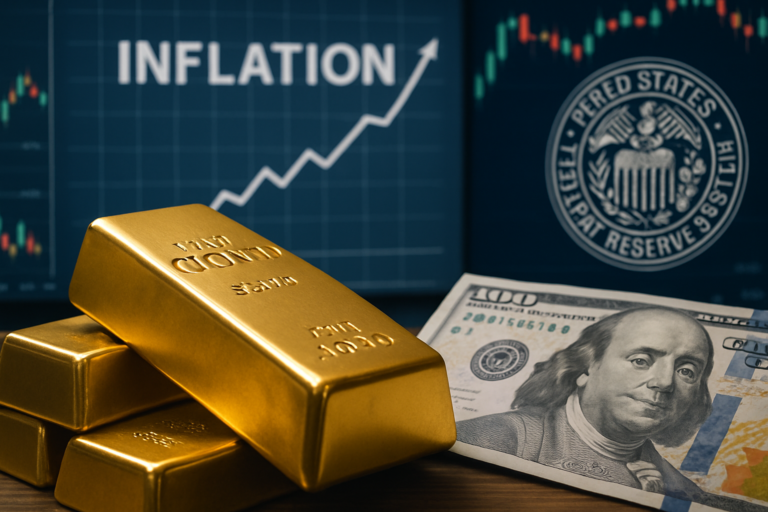 Analisis Dampak Kenaikan Harga Emas Terhadap Inflasi, Suku Bunga Fed, dan Dolar AS
