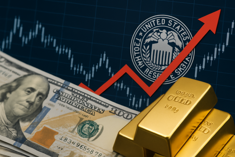 Analisis Dampak Kenaikan Suku Bunga The Fed dan IHK AS pada Pergerakan Harga Emas di Bawah $4.400