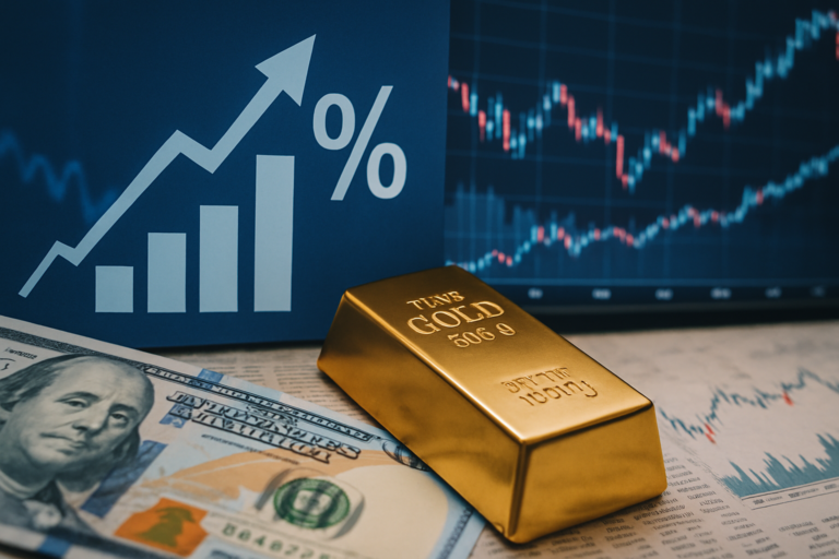 Analisis Dampak Kenaikan Suku Bunga The Fed terhadap Harga Emas di Bawah $4.400