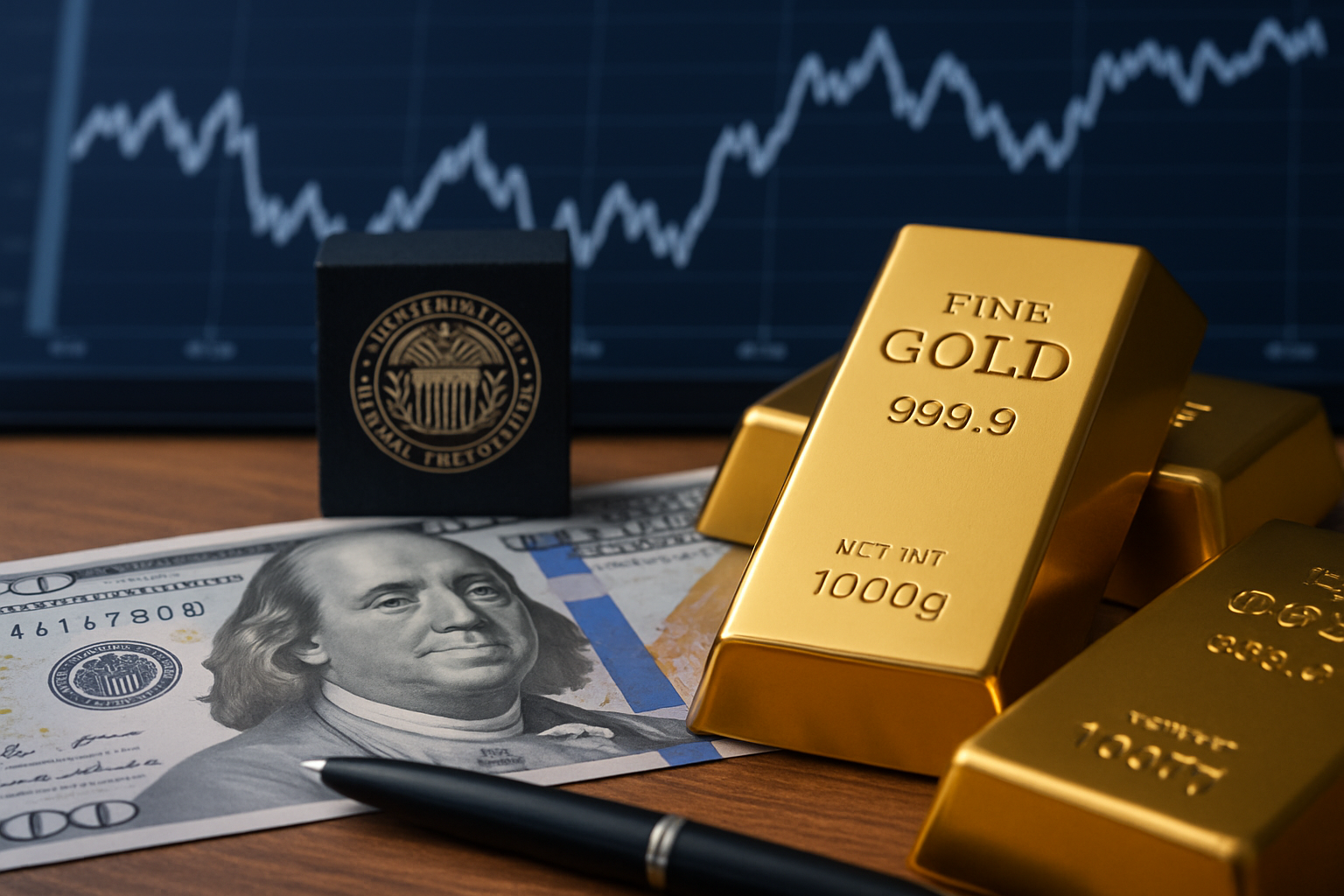 Analisis Dampak Kenaikan Suku Bunga The Fed terhadap Harga Emas Menjelang Rilis IHK AS