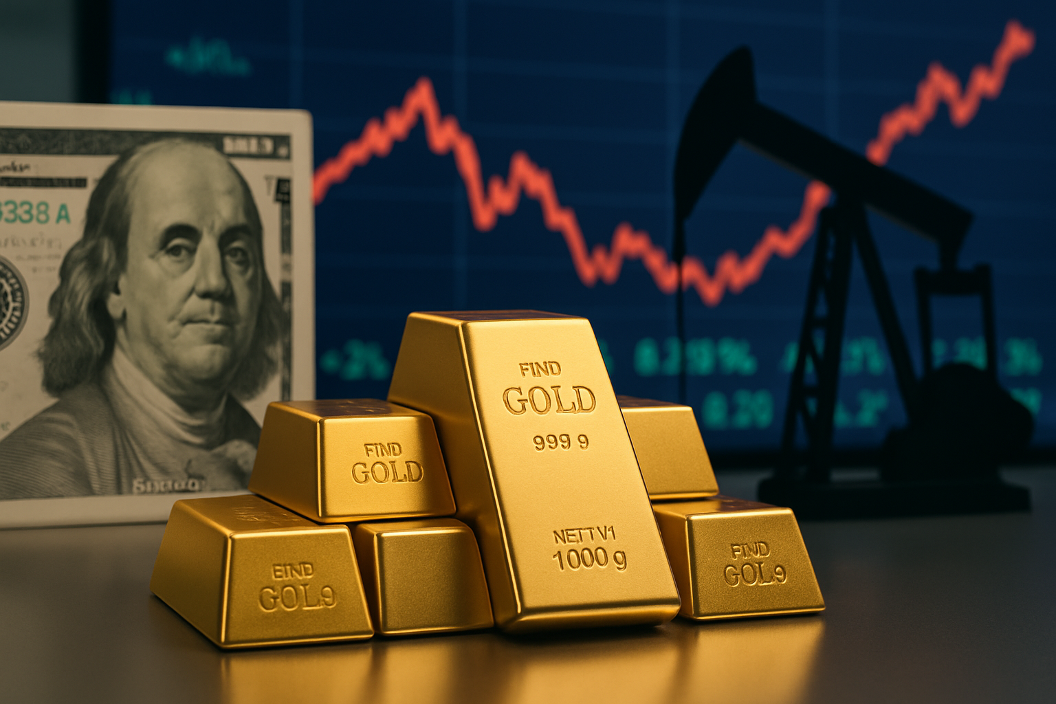 Analisis Dampak Penguatan Dolar AS dan Risiko Minyak terhadap Harga Emas di Bawah $4.400