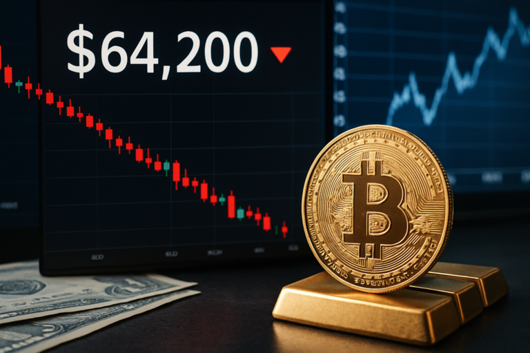 Analisis Dampak Penurunan Bitcoin ke $64.200 dan Strategi Jual Koin yang Efektif