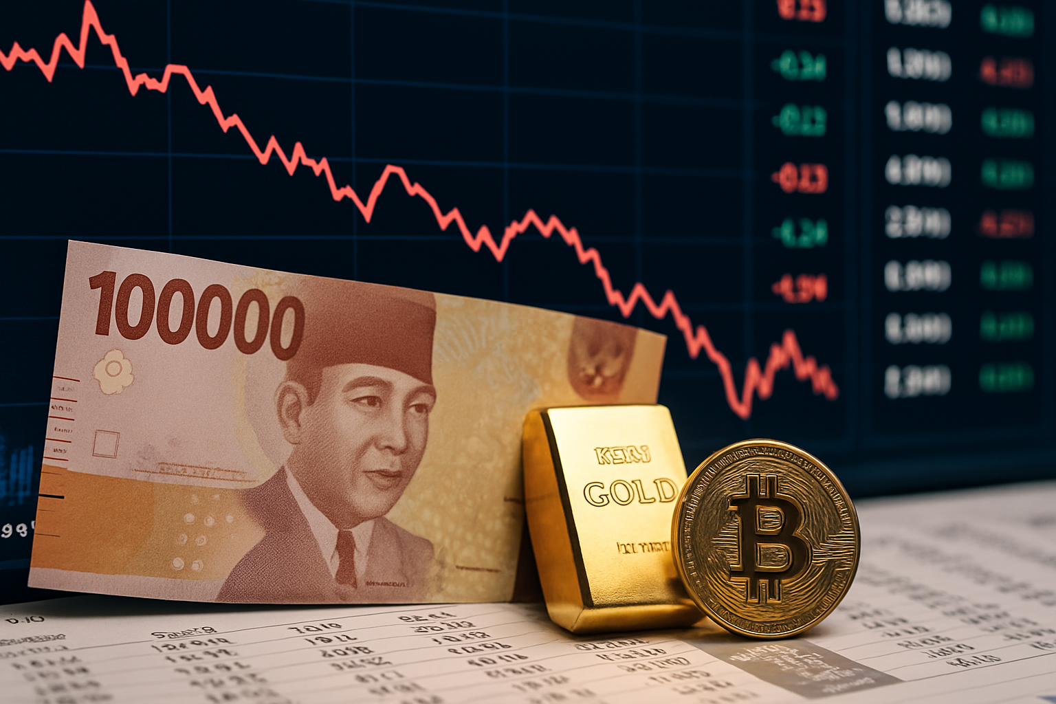 Analisis Dampak Penurunan IHSG terhadap Pelemahan Rupiah Jelang Data Inflasi AS