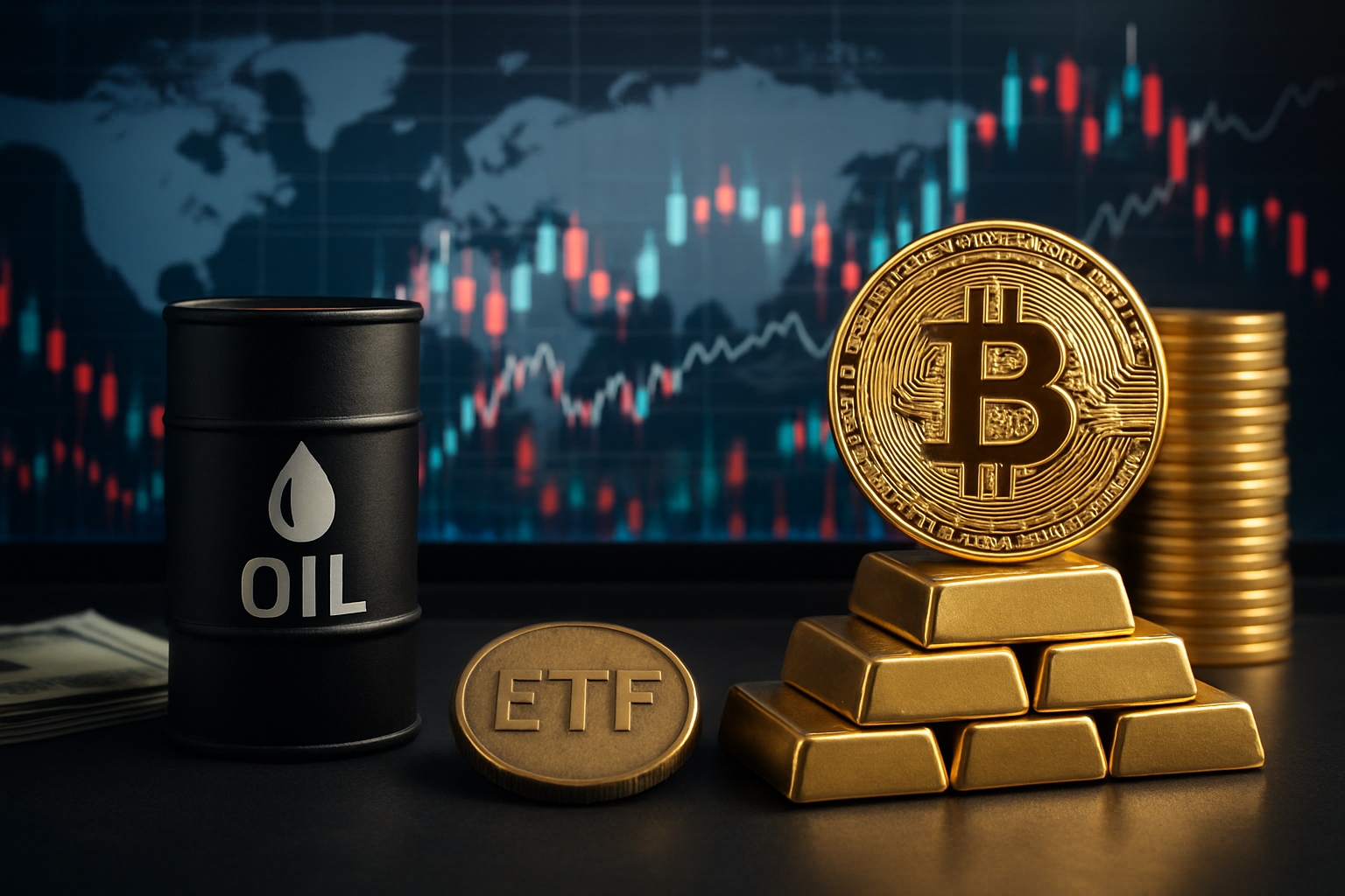 Analisis Dampak Prakiraan Harga Minyak Terhadap Pergerakan Harga Bitcoin dan Pengaruh Arus Keluar ETF