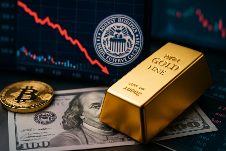 Analisis Harga Emas Terkoreksi: Dampak Peluang Kenaikan Suku Bunga Fed yang Menyusut
