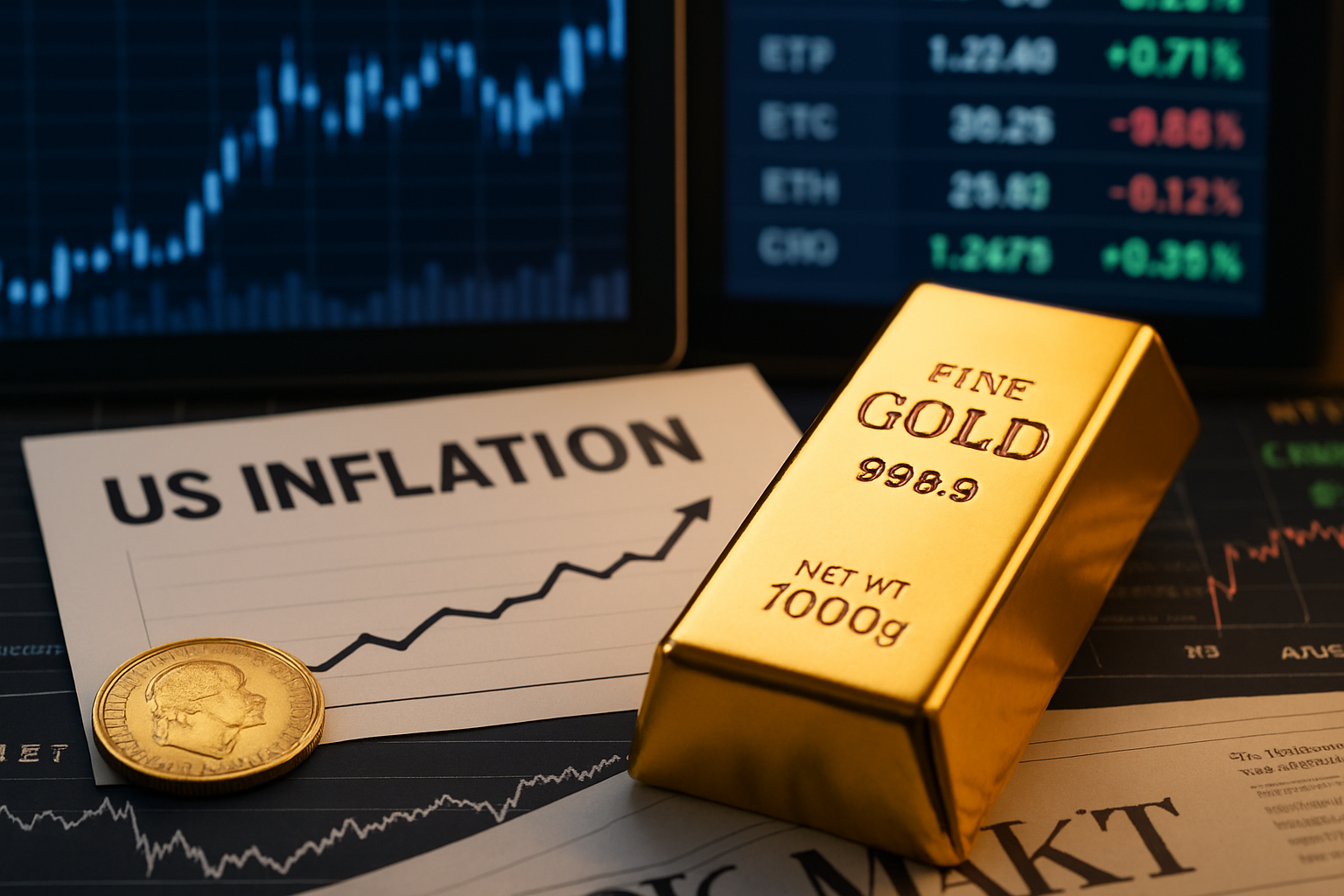 Analisis Harga Emas XAU/USD: Menanti Inflasi IHK AS untuk Pergerakan Pasar Berikutnya
