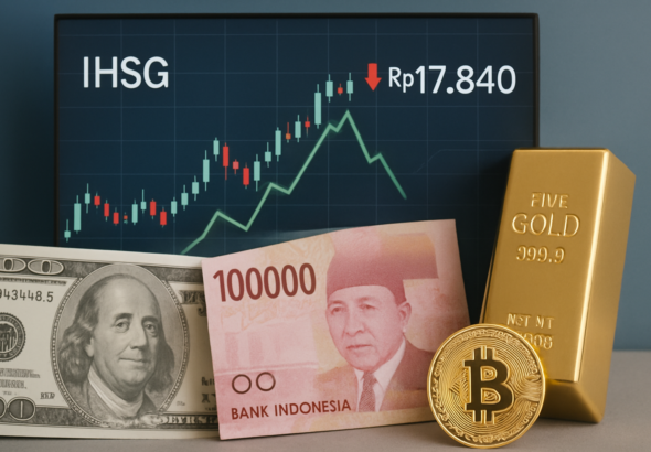 Analisis Pasar Terkini: IHSG Menguat Sementara Rupiah Melemah ke Rp17.840 per Dolar AS