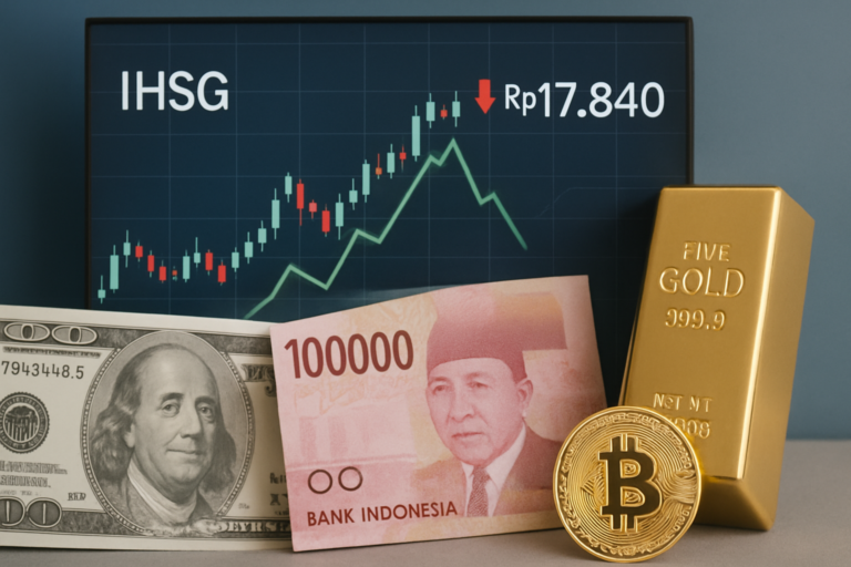 Analisis Pasar Terkini: IHSG Menguat Sementara Rupiah Melemah ke Rp17.840 per Dolar AS