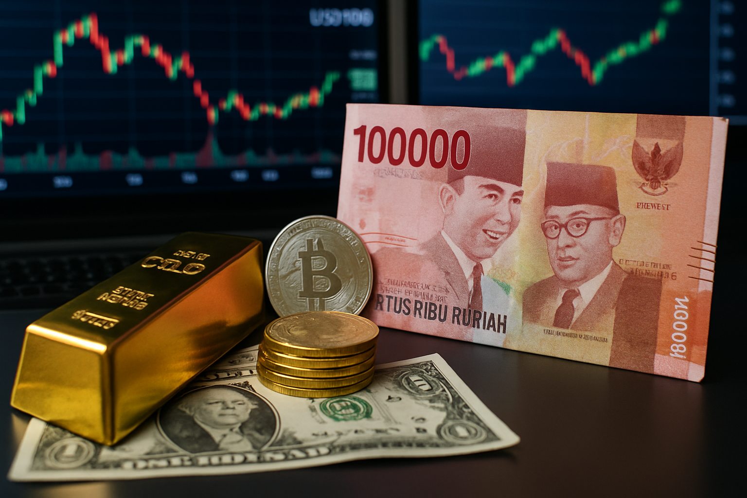 Analisis Pasar USD/IDR: Faktor Kenaikan Harga Minyak dan Imbal Hasil AS yang Memicu Pelemahan Rupiah ke Rp17.850