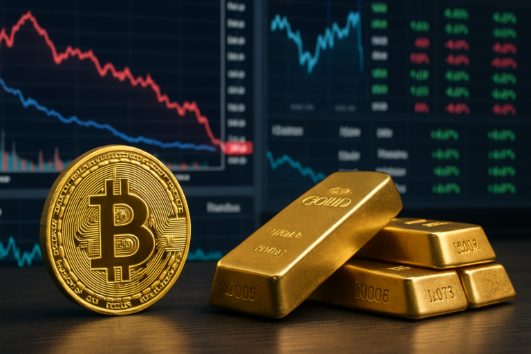 Benarkah Bitcoin Layak Disebut Emas Digital? Analisis Dampak Saat Harga Bitcoin Anjlok dan Emas Cetak Rekor