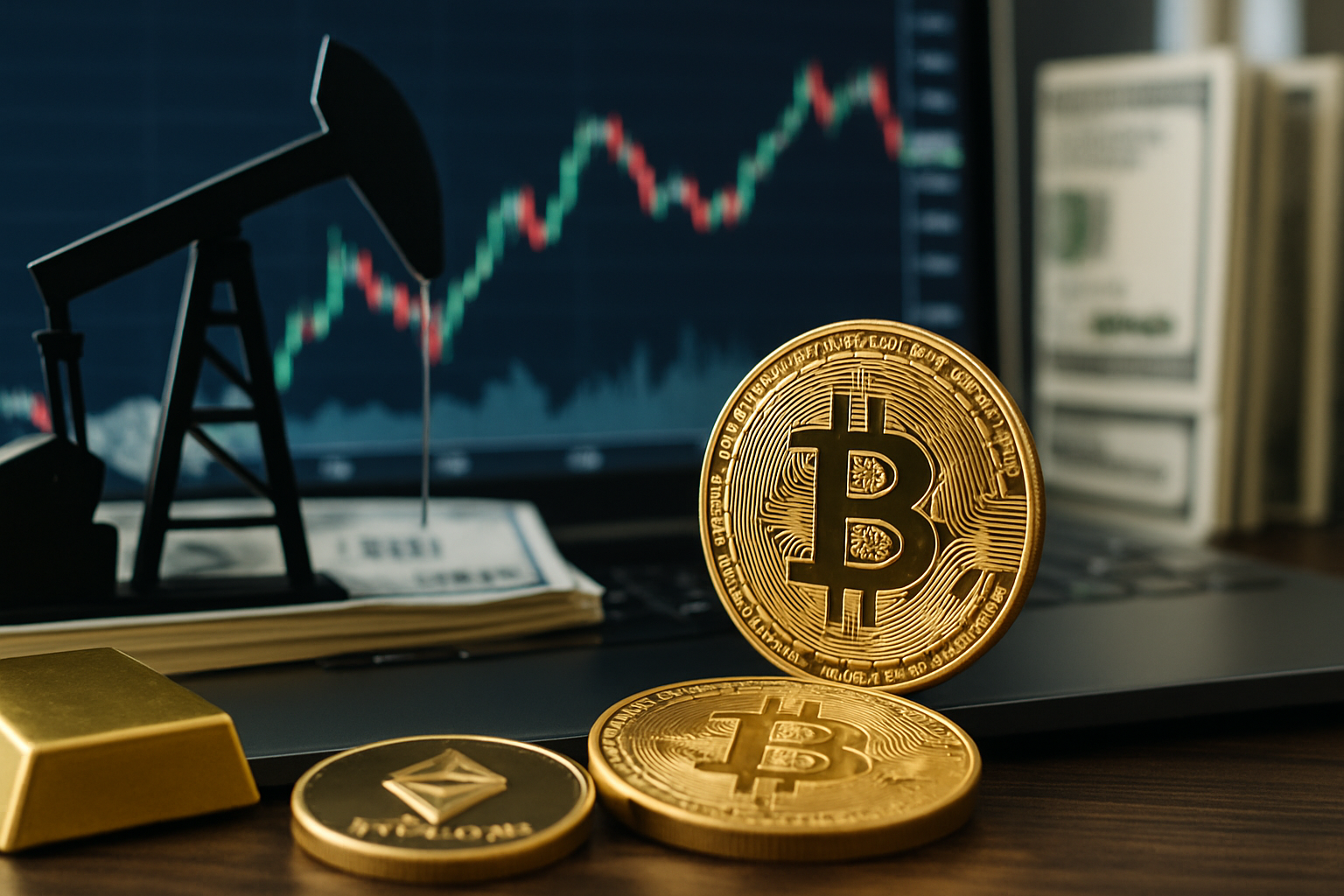 Dampak Fluktuasi Harga Minyak Terhadap Pergerakan Harga Bitcoin dan Altcoin