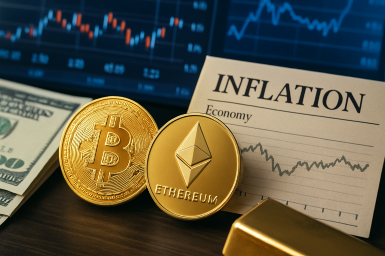 Dampak Harga Bitcoin dan Ethereum Menjelang Rilis Data Inflasi AS terhadap Ekonomi Makro