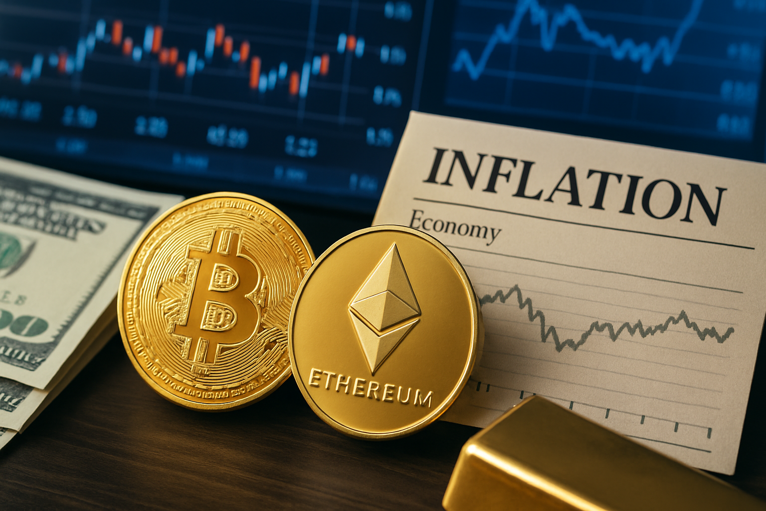 Dampak Harga Bitcoin dan Ethereum Menjelang Rilis Data Inflasi AS terhadap Ekonomi Makro
