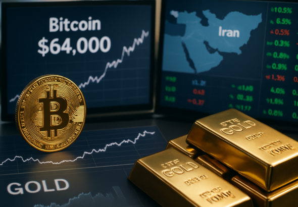 Dampak Harga Bitcoin Tembus US$64.000 terhadap Pergerakan Emas di Tengah Konflik Iran