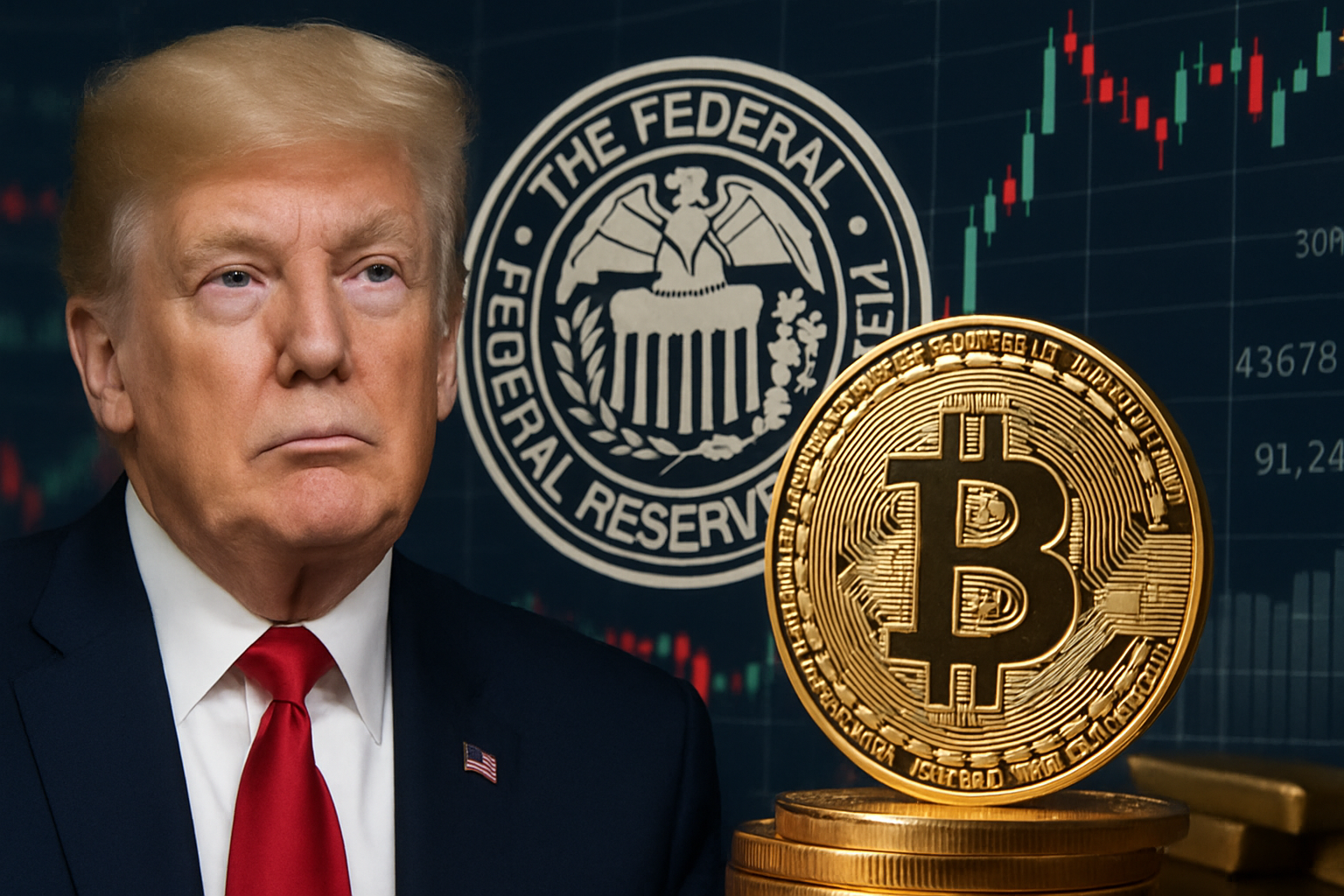Dampak Kebijakan Trump, The Fed, dan ETF Kripto sebagai Pendorong Utama Harga Bitcoin (BTC)