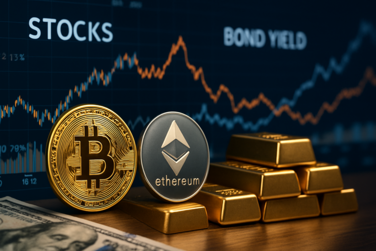 Dampak Kenaikan Bitcoin dan Ethereum di Tengah Sentimen Risiko yang Meningkat dan Yield Obligasi Stabil