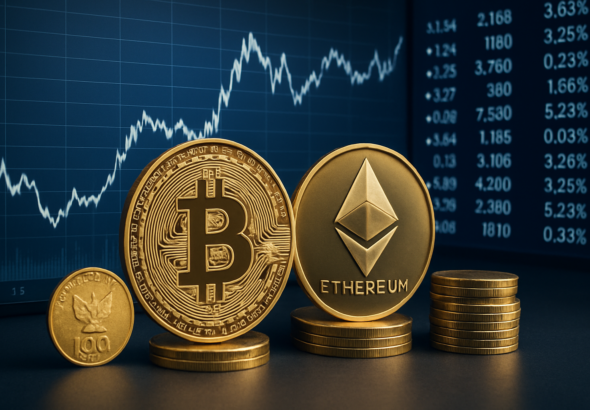Dampak Kenaikan Bitcoin dan Ethereum Terhadap Pasar Saham Indonesia di Tengah Sentimen Risiko yang Meningkat