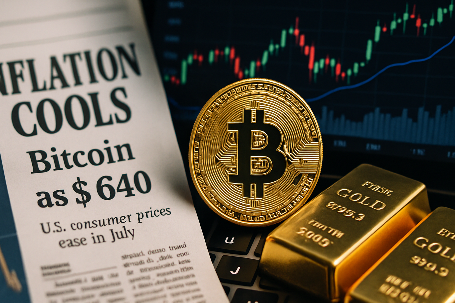 Dampak Kenaikan Bitcoin di Atas $64.000 Setelah Inflasi AS Juli Turun: Analisis Prospek Suku Bunga Fed dan Ekonomi Makro