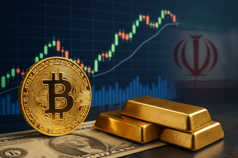 Dampak Kenaikan Harga Bitcoin ke US$64.000 Terhadap Harga Emas di Tengah Konflik Iran