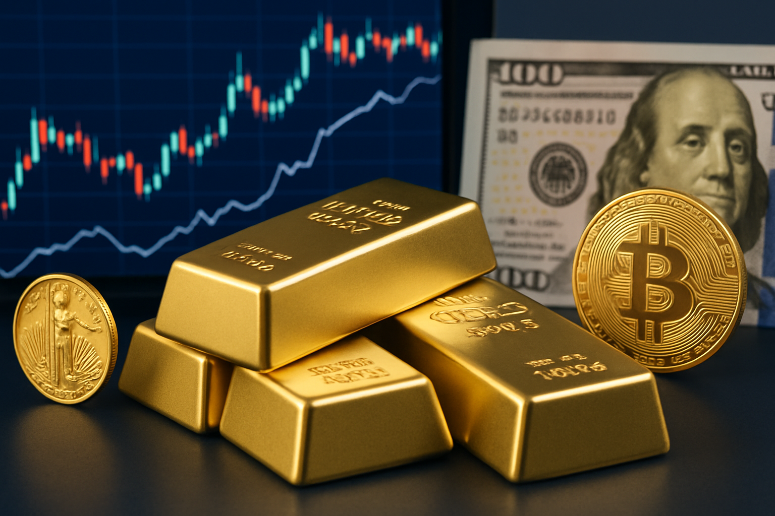 Dampak Kenaikan Harga Emas Tipis di Tengah Pelemahan Dolar dan Ekspektasi Suku Bunga Fed