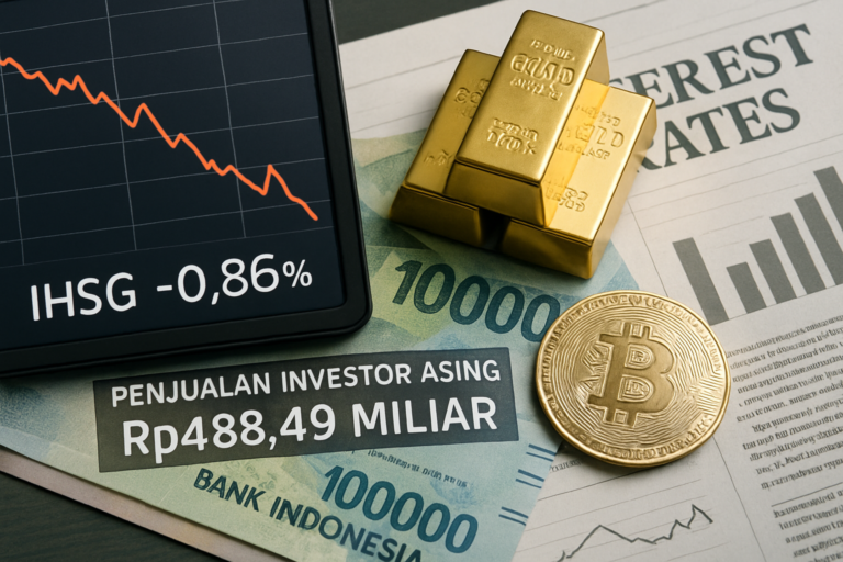 Dampak Koreksi IHSG 0,86% dan Penjualan Investor Asing Rp488,49 Miliar: Analisis Sikap Investor Terhadap BI Rate