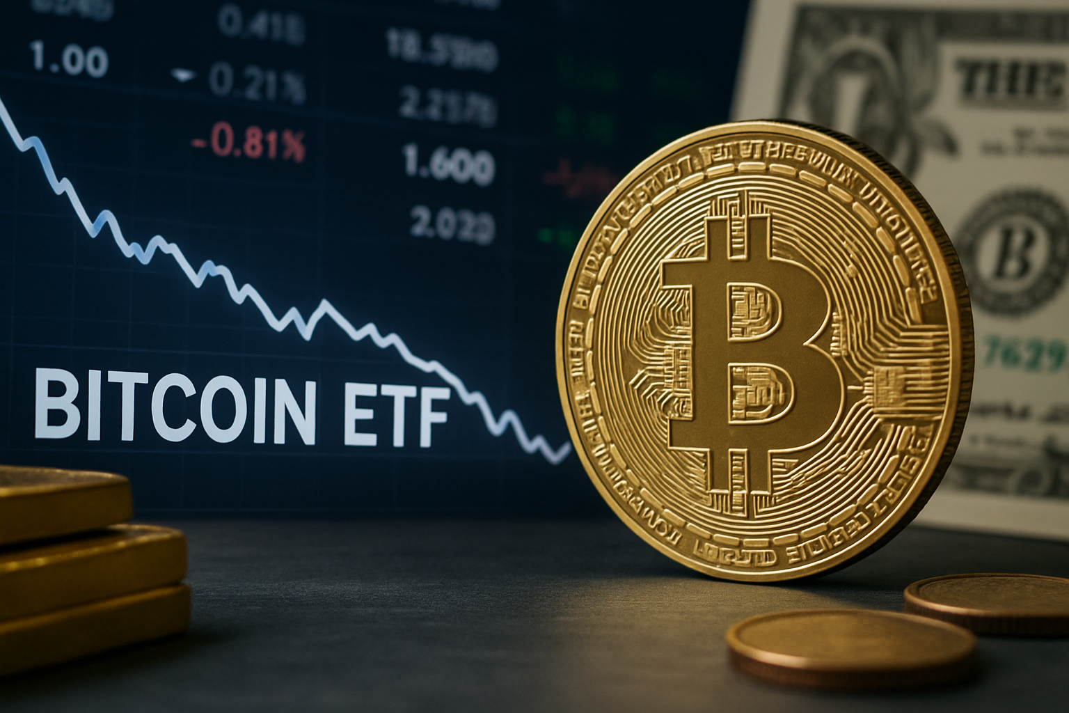 Dampak Negatif Aliran ETF Bitcoin: Harga Turun dengan Volatilitas Rendah dan Prediksi Pergerakan Besar Menurut Pluang