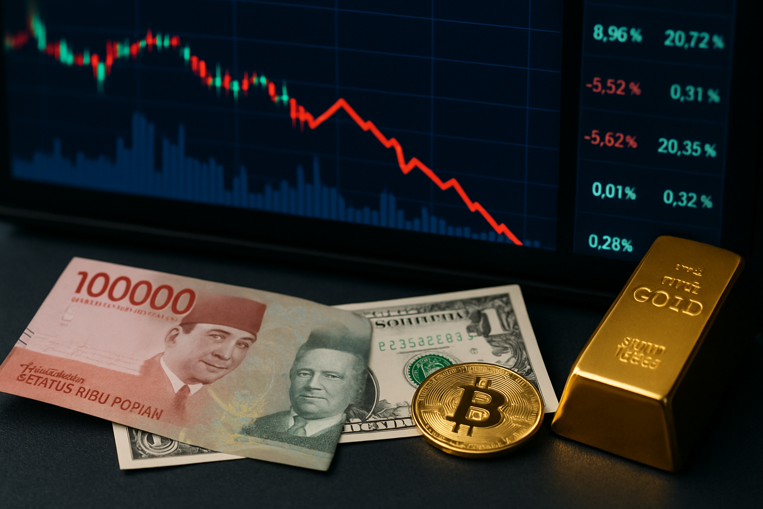 Dampak Pelemahan Rupiah ke Rp18.020 per Dolar AS: Analisis Pengaruh The Fed dan Implikasi bagi Pasar Indonesia