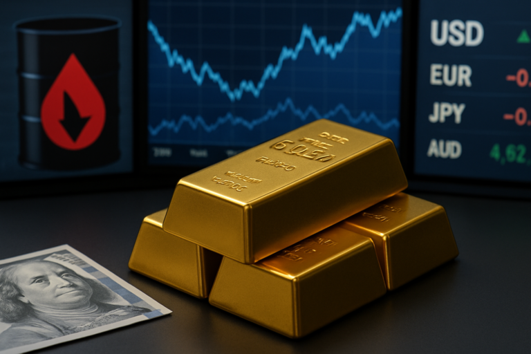Dampak Penguatan Dolar AS dan Risiko Minyak Terhadap Harga Emas di Bawah $4.400