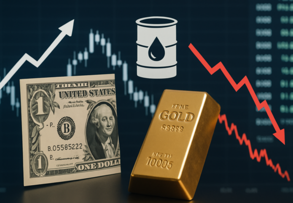 Dampak Penguatan Dolar AS dan Risiko Minyak terhadap Harga Emas di Bawah $4.400