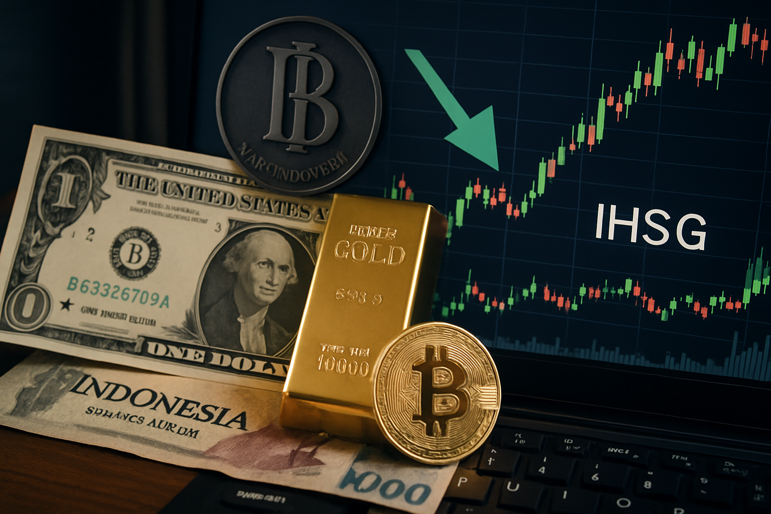 Dampak Penurunan Dolar dan Kebijakan BI Tahan Suku Bunga terhadap Saham Indonesia dan IHSG
