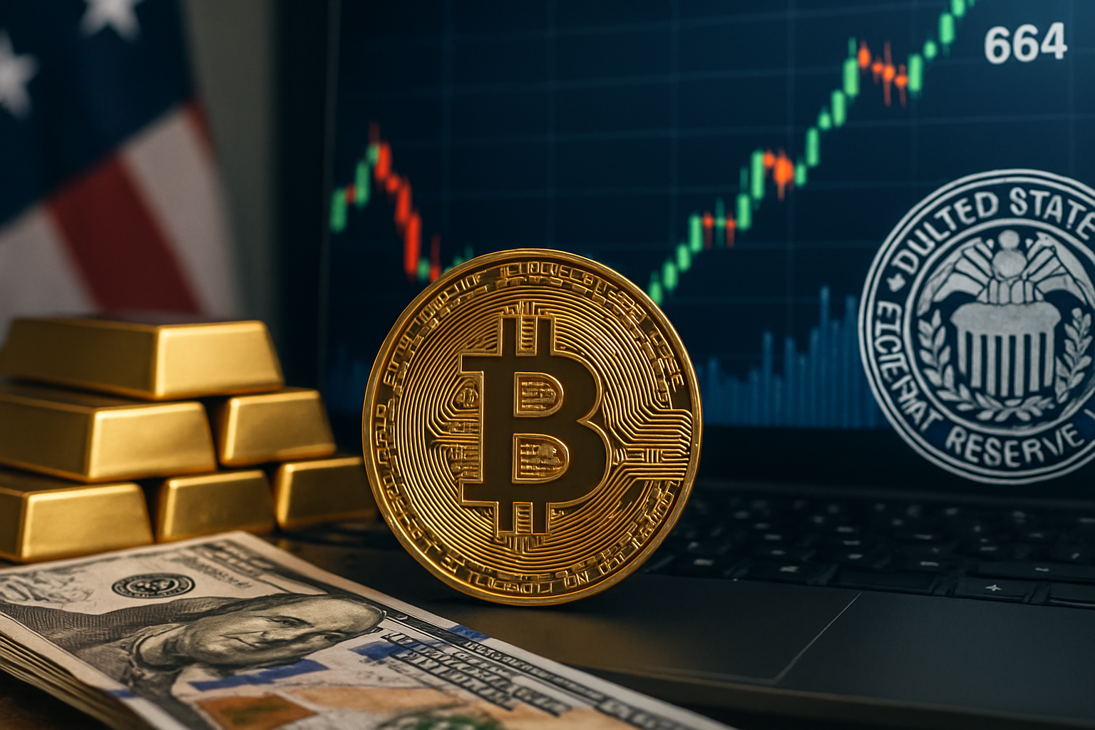 Dampak Penurunan Inflasi AS dan Prospek Suku Bunga Fed terhadap Kenaikan Harga Bitcoin di Atas $64.000