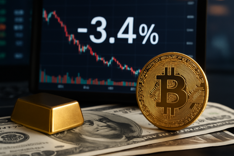Dampak Penurunan Inflasi AS ke 3,4% Terhadap Bitcoin dan Pasar Crypto di Tengah Ketidakpastian Fed