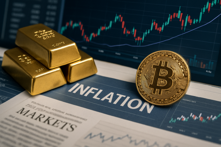 Dampak Prakiraan Harga Emas Terhadap Cryptocurrency di Tengah Pengaruh Inflasi AS