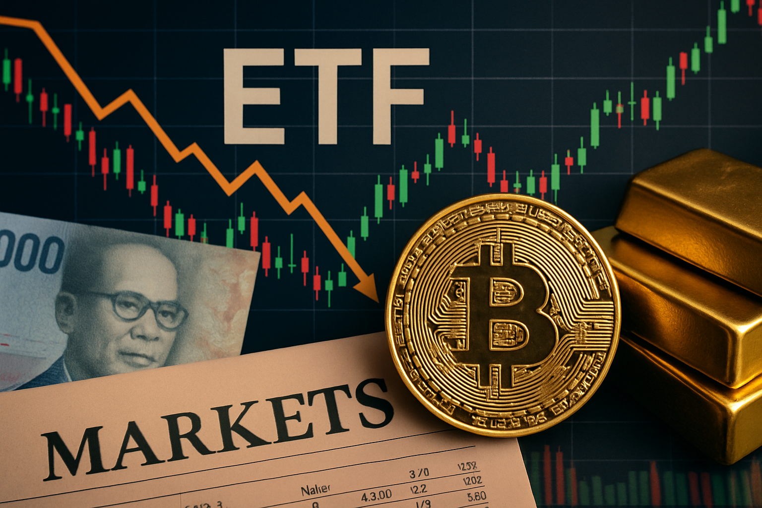 Dampak Reli Pasar Saham dan Arus Keluar ETF Terhadap Harga Bitcoin dan Saham Indonesia