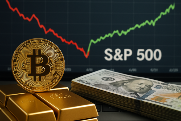 Menganalisis Dampak Penurunan Harga Bitcoin 20% dan Kenaikan S&P 500: Perbedaan dengan Saham Tradisional