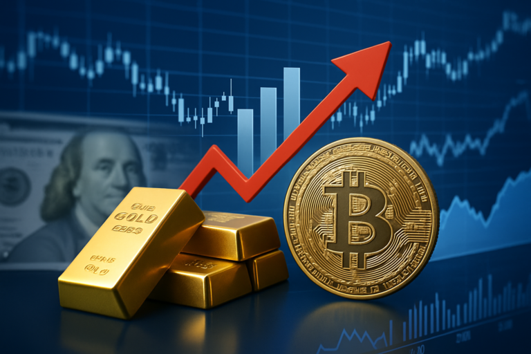Mengapa Harga Emas Naik Setelah Data Inflasi Juli sementara Bitcoin Tidak? Dampaknya pada Saham Indonesia